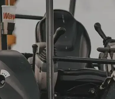 Construction equipment operator cab